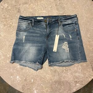 Kut from the kloth jean shorts! Size 12. New with tags still attached